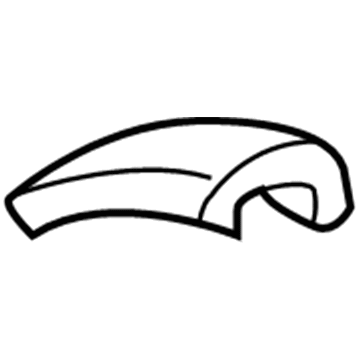 Jeep 55136577AA Side Rail Cap