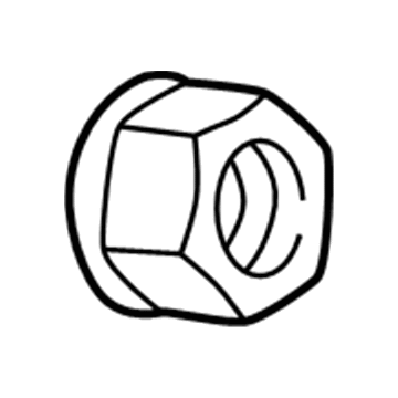 Chrysler MU431503 Steering Wheel Nut