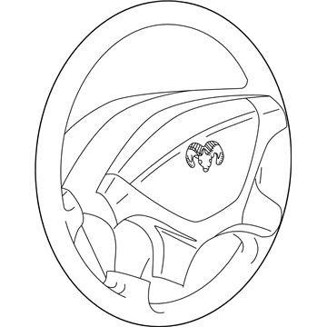 Chrysler MR791868 Steering Wheel
