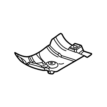 Jeep 68437255AA Heat Shield