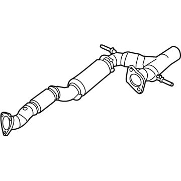 Chrysler Exhaust Pipe - 68210058AB