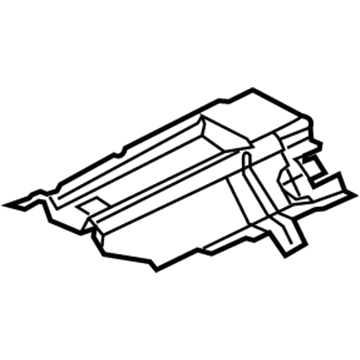 Mopar 68156468AB Heat Shield, Front Mopar 68156468AB Heat Shield, Front