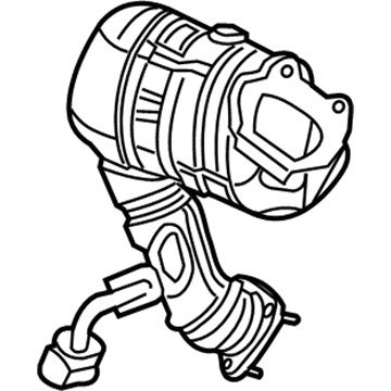 Jeep Cherokee Catalytic Converter - 68105875AI