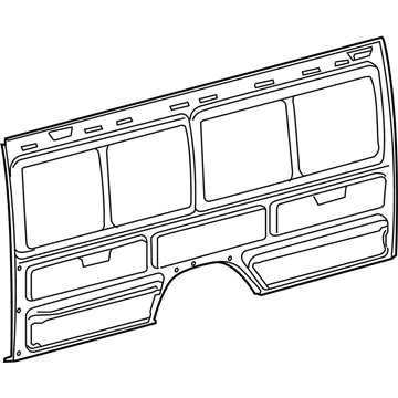 Dodge 5104202AA Inner Panel