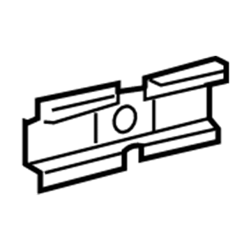Dodge 5131057AA Side Reinforcement
