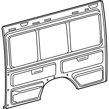 Dodge 5121890AA Inner Panel