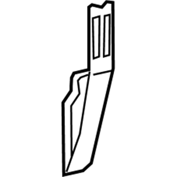 Dodge 5104198AA Reinforcement