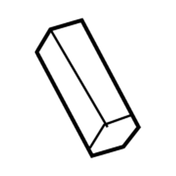 Jeep 5020386AC Lift Gate Glass Spacer