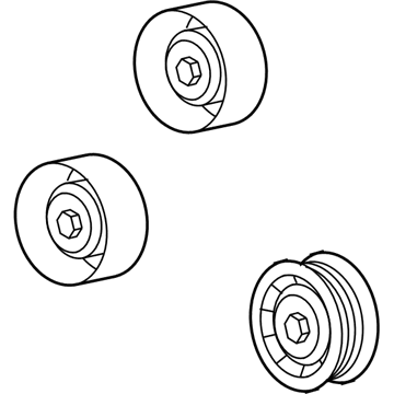 Dodge 68058372AA Idler Pulley