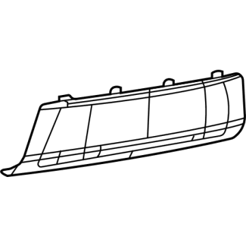 Mopar 6UH42TZZAC Bezel - Hitch 6UH42TZZAC Mopar Bezel - Hitch Illustration 1 of 1