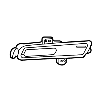 Jeep 68353118AA Reflector