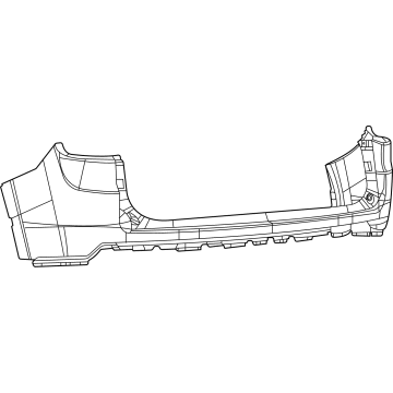 Jeep Wagoneer Bumper - 68548979AB