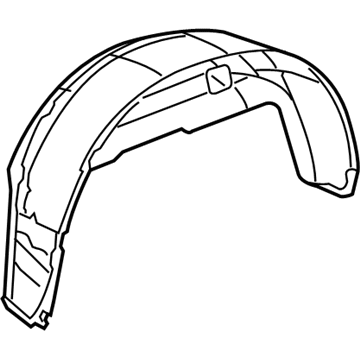 Dodge 68065469AC Wheelhouse Liner