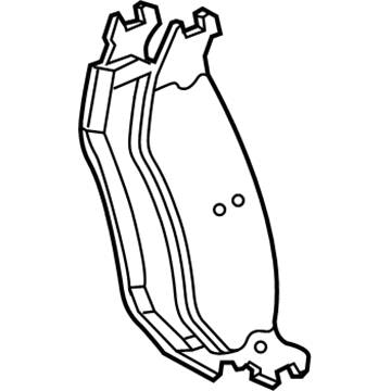 Dodge 68334863AB Brake Pads