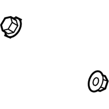 Ram 6508175AA Upper Control Arm Nut