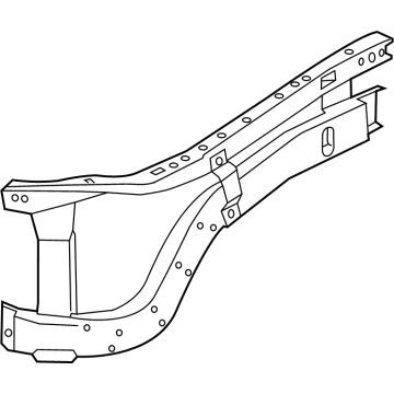 Mopar 68504696AD Side Rail Assembly