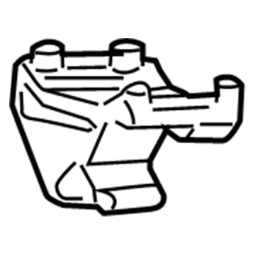 Jeep 53010207 Compressor Mount Bracket