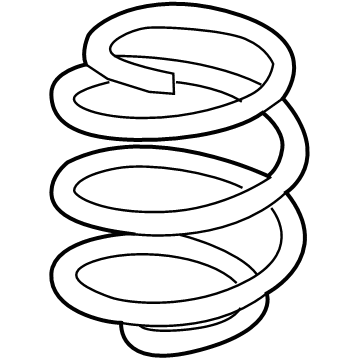 Jeep 68341440AC Coil Spring