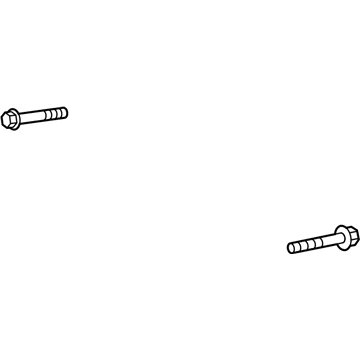 Jeep 6512085AA Bolt-Hexagon Flange Head