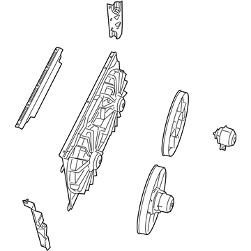 Jeep 68002661AA Fan Assembly