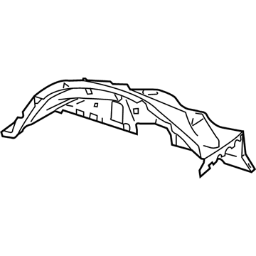 Jeep 55176858AQ Wheelhouse Assembly