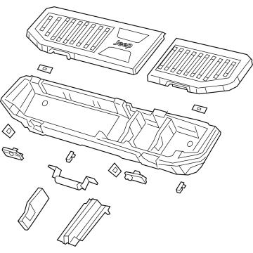 Jeep 6LT89TX7AD Storage Box