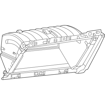 Dodge 7XE87TX7AA Glove Box Frame