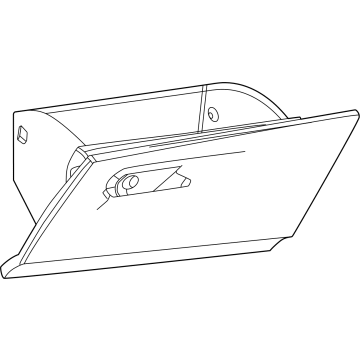 Dodge 7XE88TX7AA Glove Box