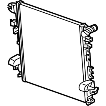 Jeep 68314786AC Radiator