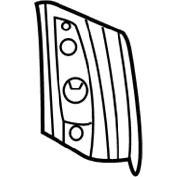 Dodge 55362276AA Upper Reinforcement