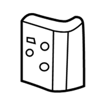 Dodge 55362252AA Hinge Reinforcement