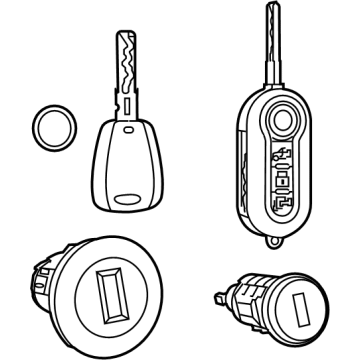 Ram Door Lock Cylinder - 7LR03LXHSC