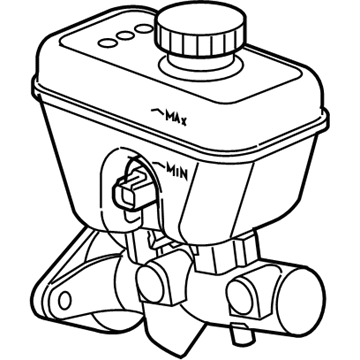 Jeep 5175732AA Master Cylinder