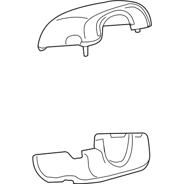 Ram Steering Column Cover - 5GE09ZJ8AD