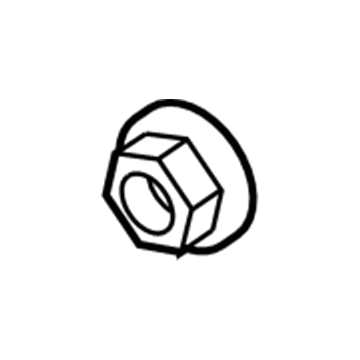 Chrysler 5189407AA Master Cylinder Assembly Nut