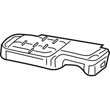 Jeep 68282007AC Seat Cushion Pad