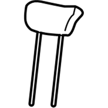 Jeep 6AA72STTAE Headrest
