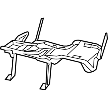 Jeep 68281197AE Seat Frame