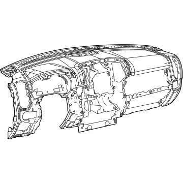 Ram 7HW35TX7AA Instrument Panel