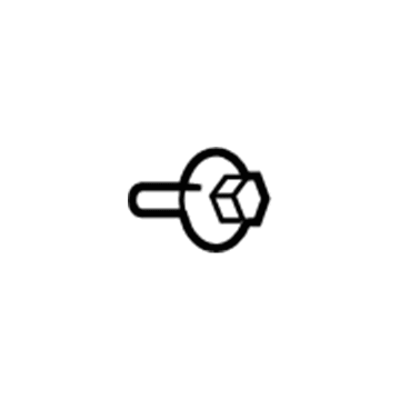 Chrysler 6507648AA Striker Screw