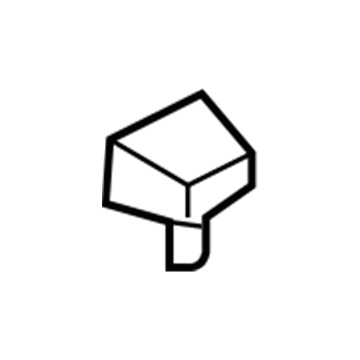 Chrysler 5065812AA Trunk Lid Bumper