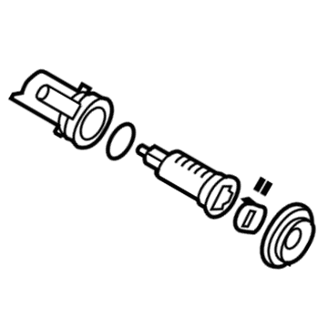 Chrysler 5019603AA Lock Cylinder