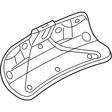 Chrysler 5000072AD Trim Cover