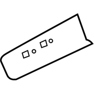 Dodge 5HS78BD1AF Lock Bezel