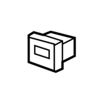 Dodge 6507009AA Door Trim Panel Nut