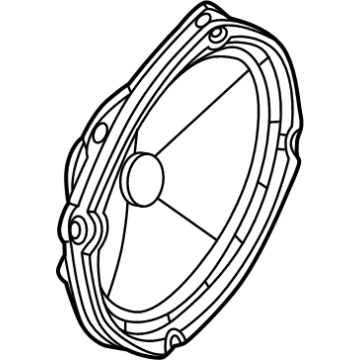 Dodge 68347026AB Front Driver Speaker
