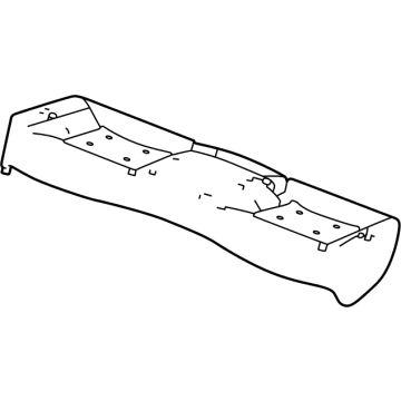 Dodge 68159140AA Seat Cushion Pad