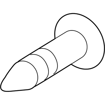 Dodge 6505887AA Fog Lamp Screw