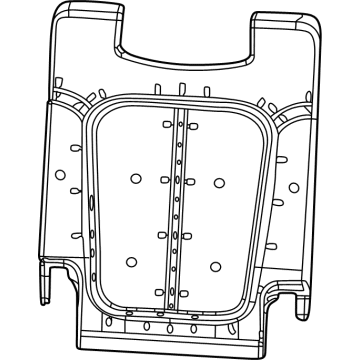Jeep 68459500AB Seat Back Pad