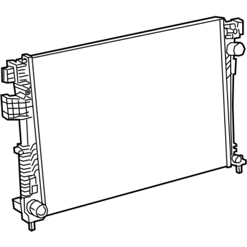 Chrysler Voyager Radiator - 68217319AD